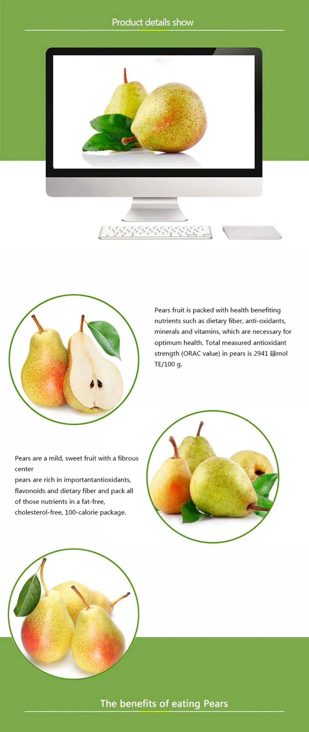 15kg Carton 60#72#80 Fresh Ya Pear